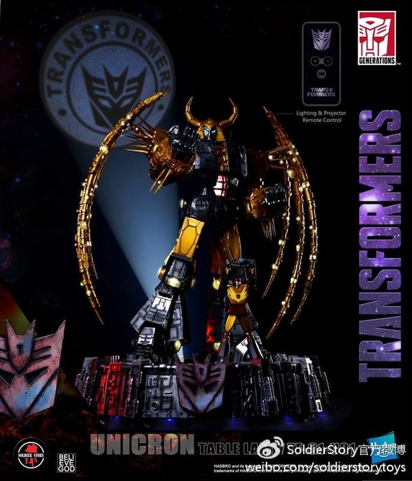 Transformers Generation 1 Unicron Table Lamp From Soldier Story Toys  (2 of 22)